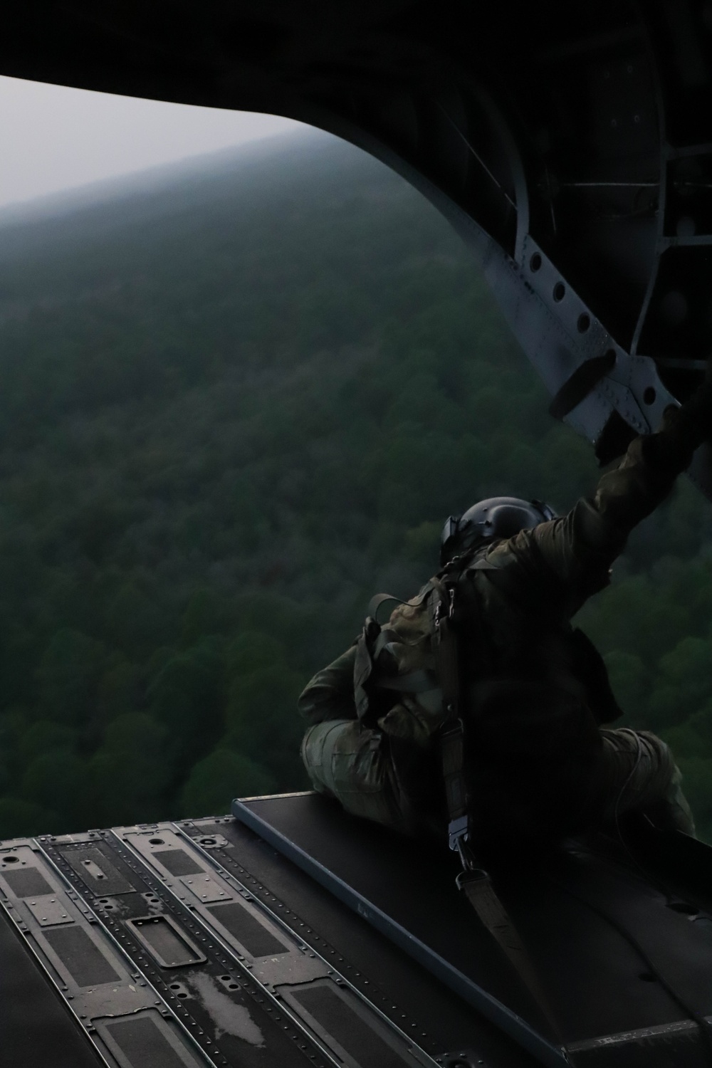 U.S. Army Best Squad Competition Day 7 Helicopter Movement