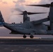 Marine Medium Tiltrotor Squadron (VMM) 365 lands MV-22B Ospreys aboard the Royal Navy's HMS Prince of Wales