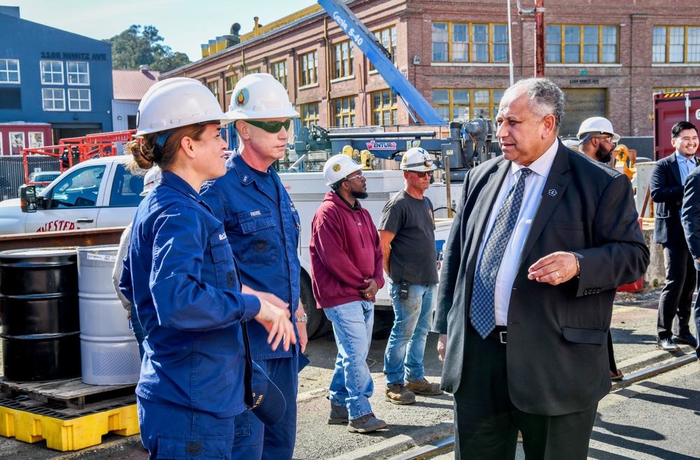 Secretary Del Toro Tours Historic West Coast Facility, Explores Ways to Increase Shipyard Capacity in the Pacific