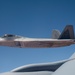 KC-135R Stratotanker keeps F-22 Raptors in the air