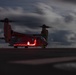 Marine Medium Tiltrotor Squadron (VMM) 365 lands MV-22B Ospreys aboard the Royal Navy's HMS Prince of Wales