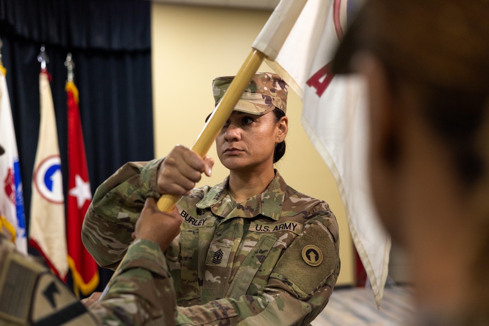 Alpha Company, Special Troops Battalion, 1st Theater Sustainment Command Change of Responsibility