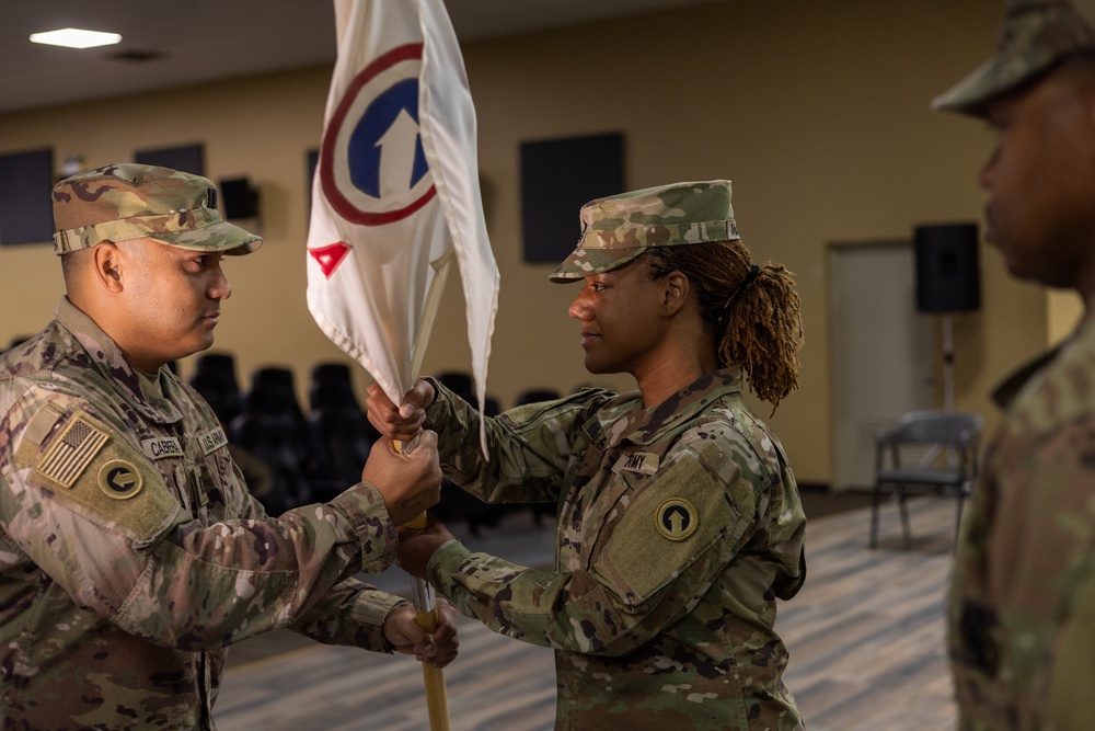 Alpha Company, Special Troops Battalion, 1st Theater Sustainment Command Change of Responsibility