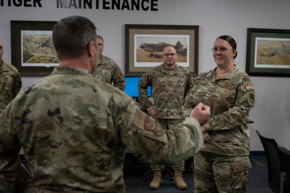 Moody leaders honor additional-duty First Sergeant of the Year