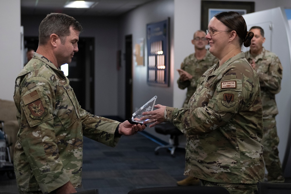 Moody leaders honor additional-duty First Sergeant of the Year