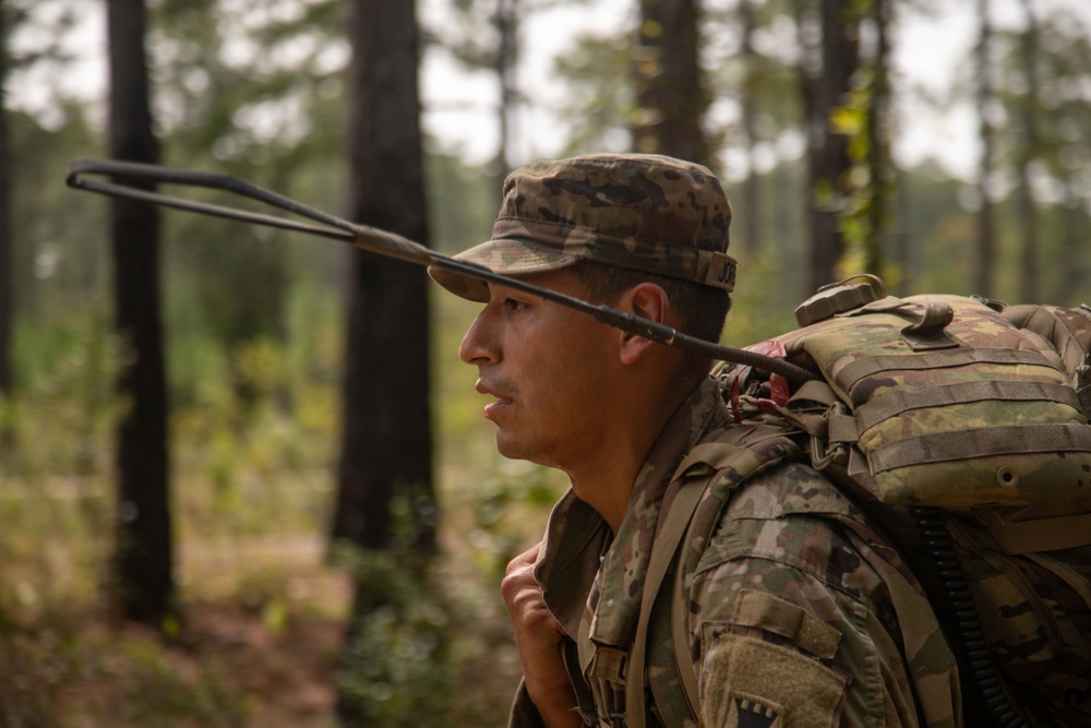 U.S. Army Best Squad Competition Day 7 helicopter movement