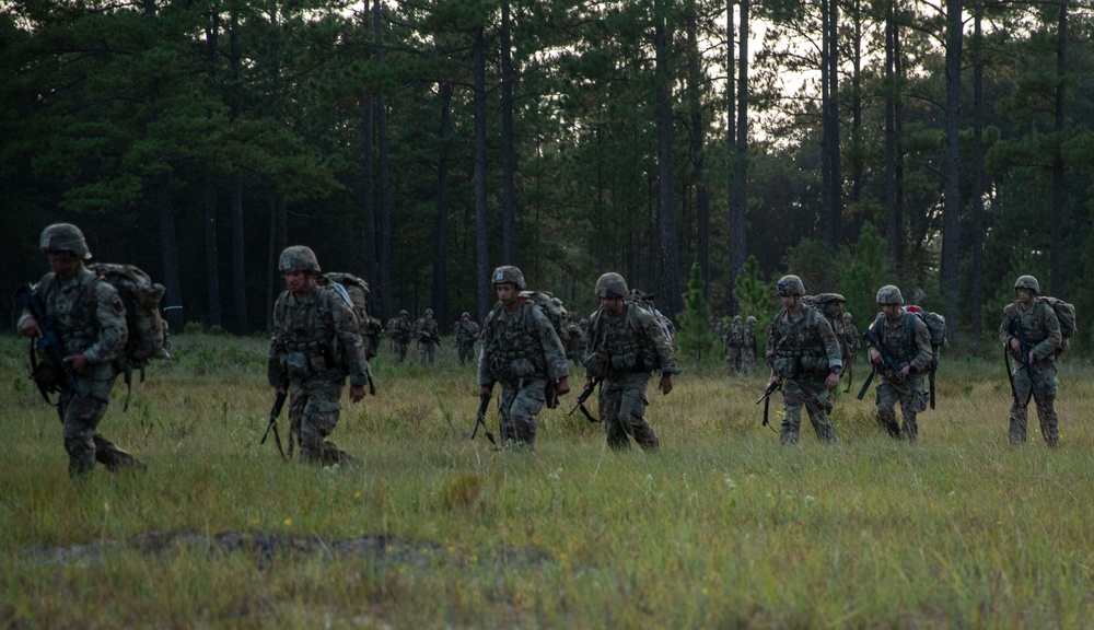 U.S. Army Best Squad Competition Day 7 helicopter movement