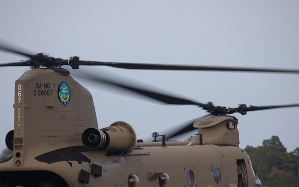 U.S. Army Best Squad Competition-Day 7 Helicopter Movement