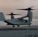 Marine Medium Tiltrotor Squadron (VMM) 365 lands MV-22B Ospreys aboard the Royal Navy's HMS Prince of Wales