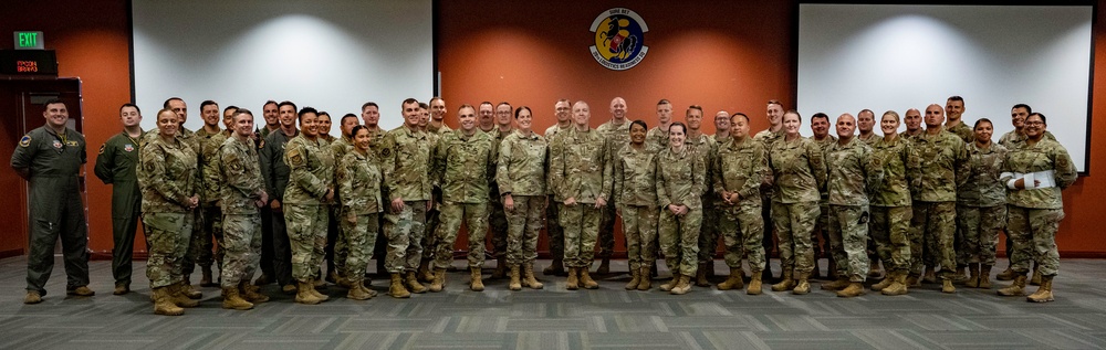 Raider Nation welcomes Global Strike command team