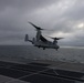 Marine Medium Tiltrotor Squadron (VMM) 365 lands MV-22B Ospreys aboard the Royal Navy's HMS Prince of Wales