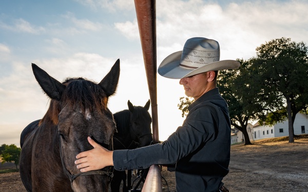 Caisson Platoon Military Horseman