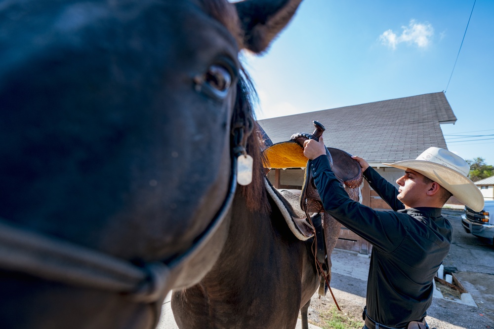 Caisson Platoon Military Horseman