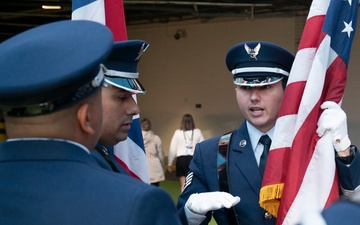 Liberty Wing Airmen present flags, honored by NFL > Royal Air Force  Lakenheath > Article Display