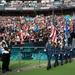 RAF Mildenhall Honor Guard participates in 2023 London NFL Game