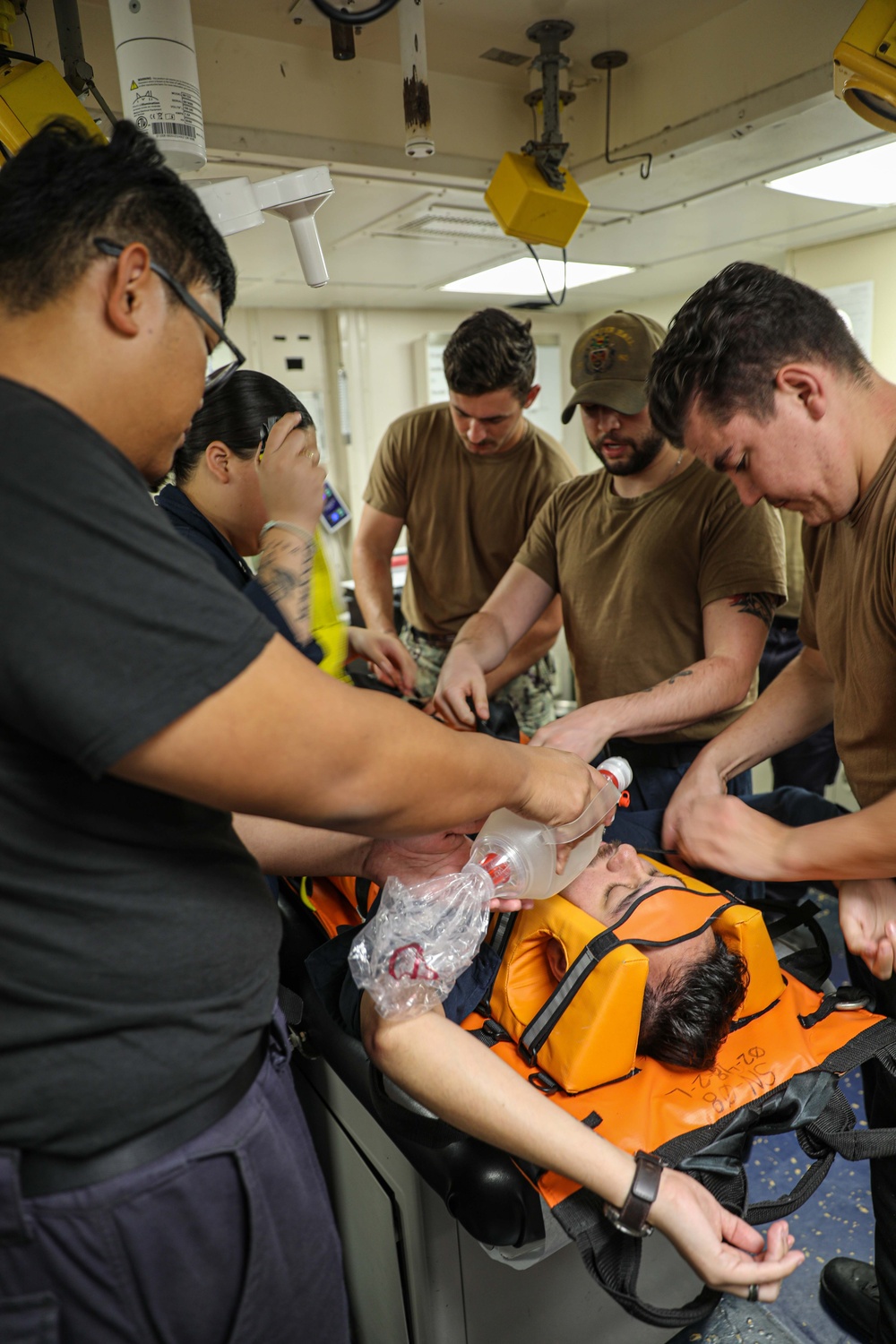 USS Carter Hall (LSD 50) Conducts Medical Training Team Exercise, Oct. 2, 2023