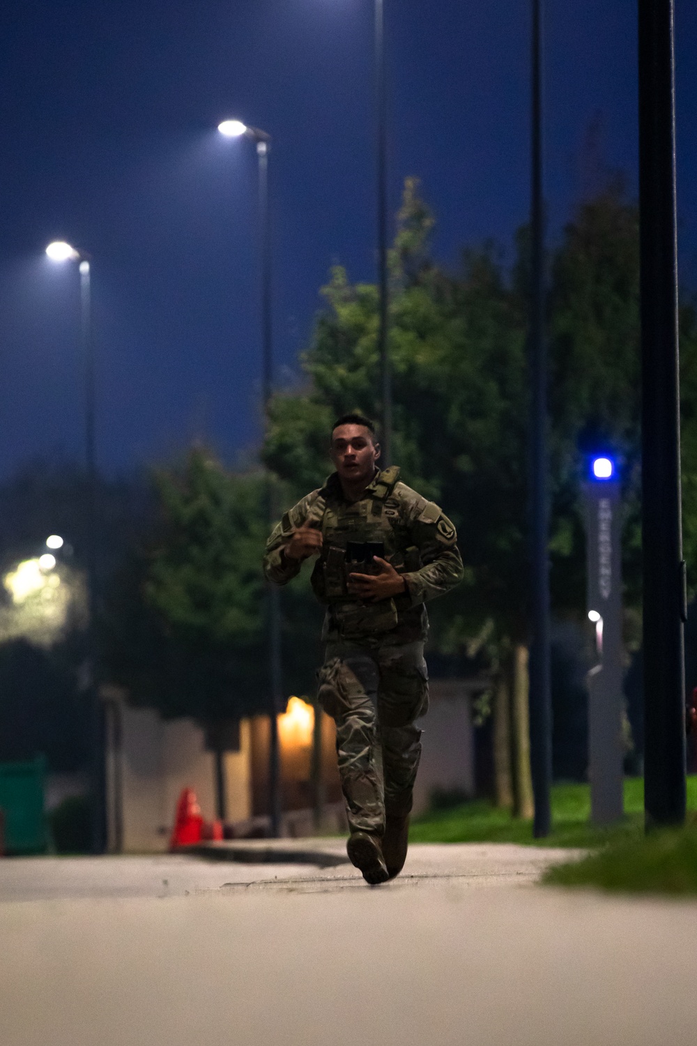 SETAF-AF Soldiers run the Mogadishu Mile