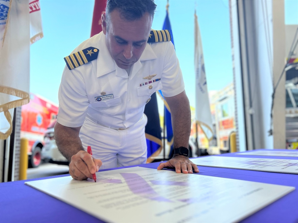 NAS Pensacola Recognizes Domestic Violence Awareness Month