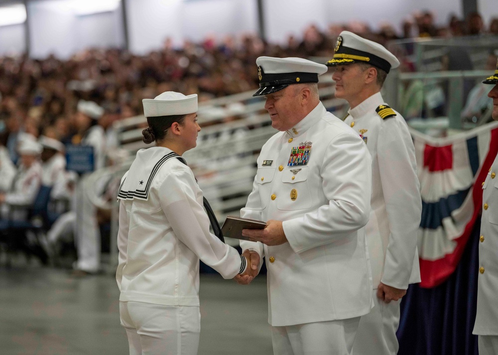 Recruit Training Command Pass in Review