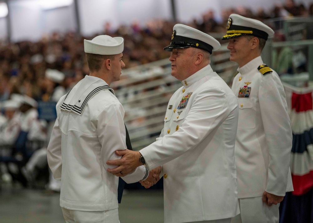 Recruit Training Command Pass in Review