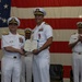 USS Wasp Holds Change of Command Ceremony