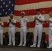 USS Wasp Holds Change of Command Ceremony