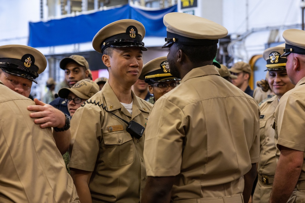 Chief Pinning Ceremony