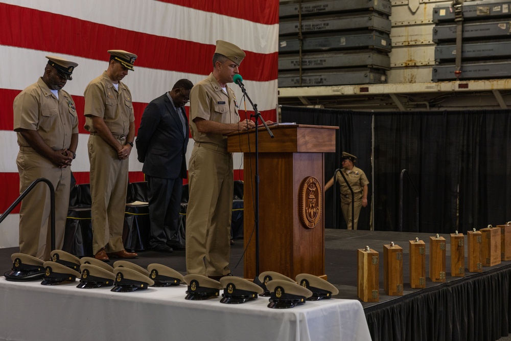 Chief Pinning Ceremony