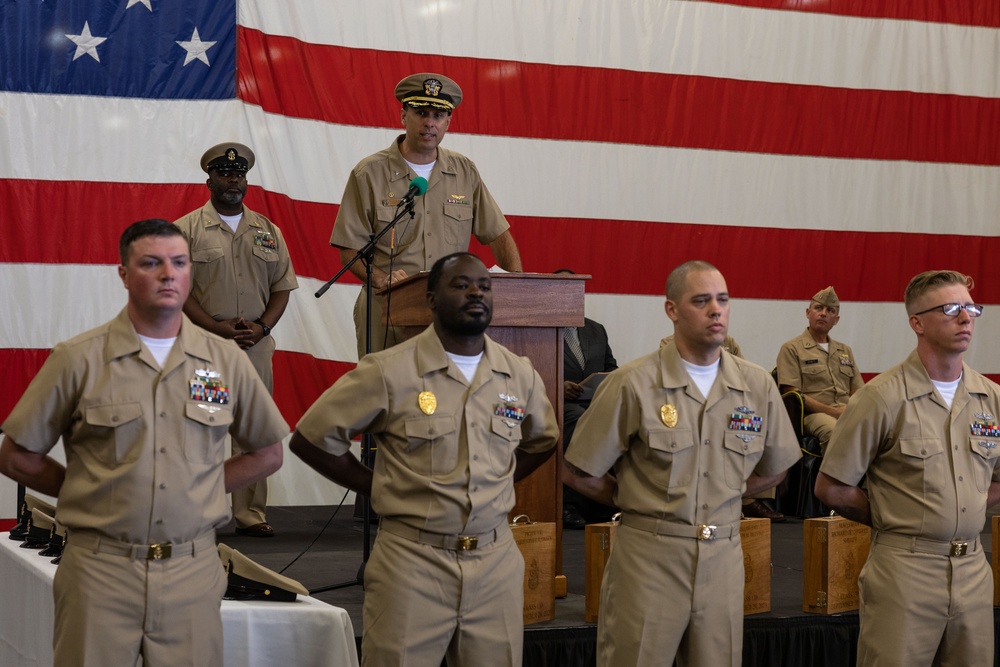 Chief Pinning Ceremony