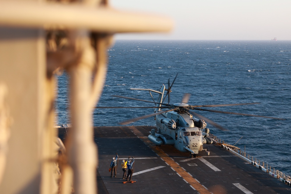 USS Bataan Flight Operations