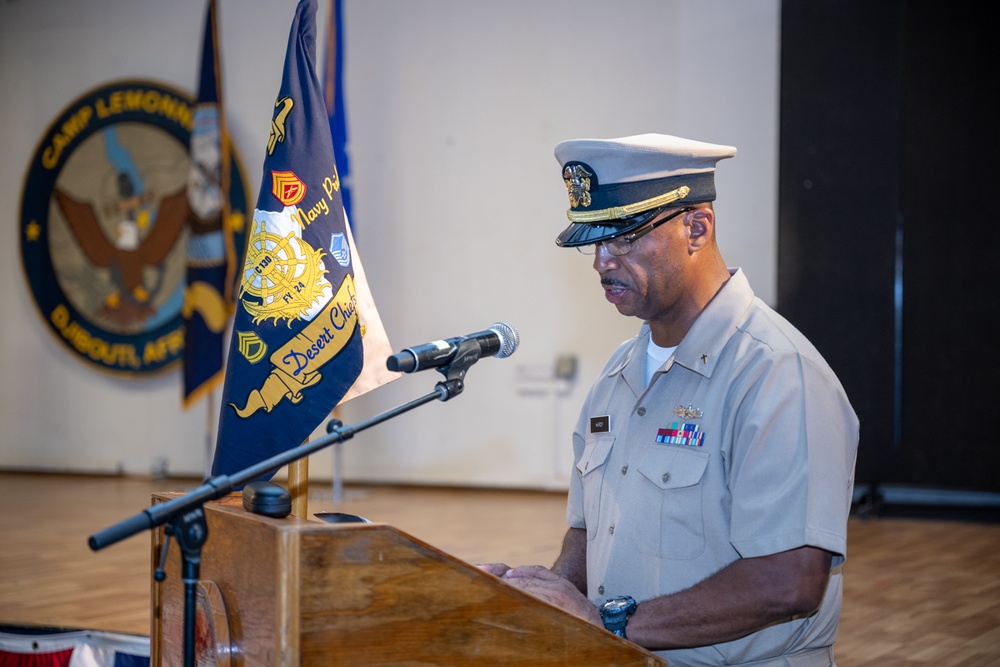 CLDJ’S Chief Petty Officer Pinning Ceremony