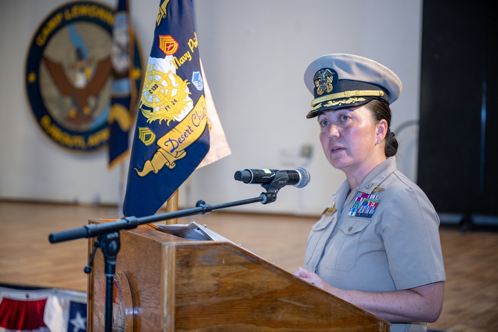 CLDJ's Chief Petty Officer Pinning Ceremony