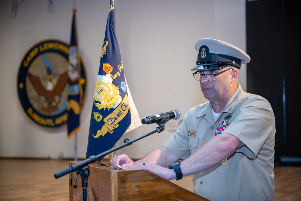 CLDJ's Chief Petty Officer Pinning Ceremony