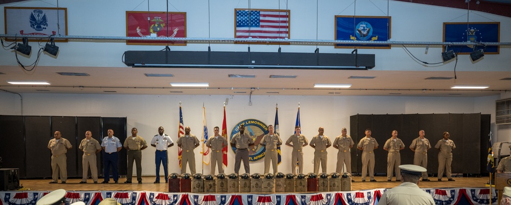 CLDJ's Chief Petty Officer Pinning Ceremony