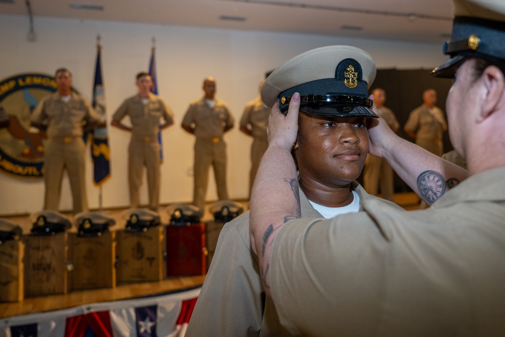 CLDJ's Chief Petty Officer Pinning Ceremony