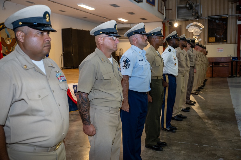 CLDJ's Chief Petty Officer Pinning Ceremony