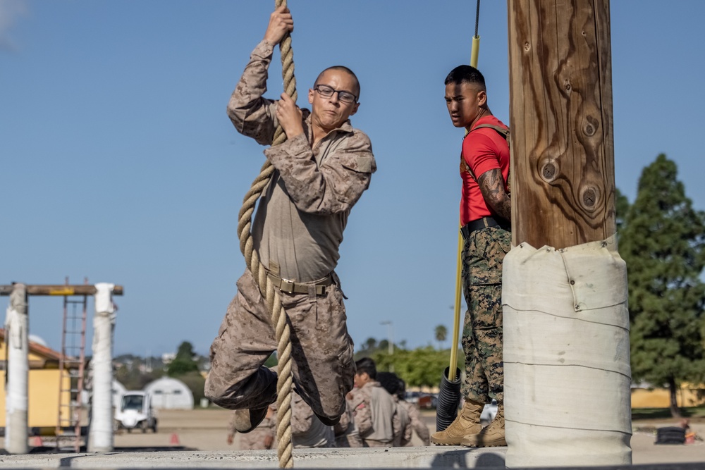 Charlie Company Confidence Course