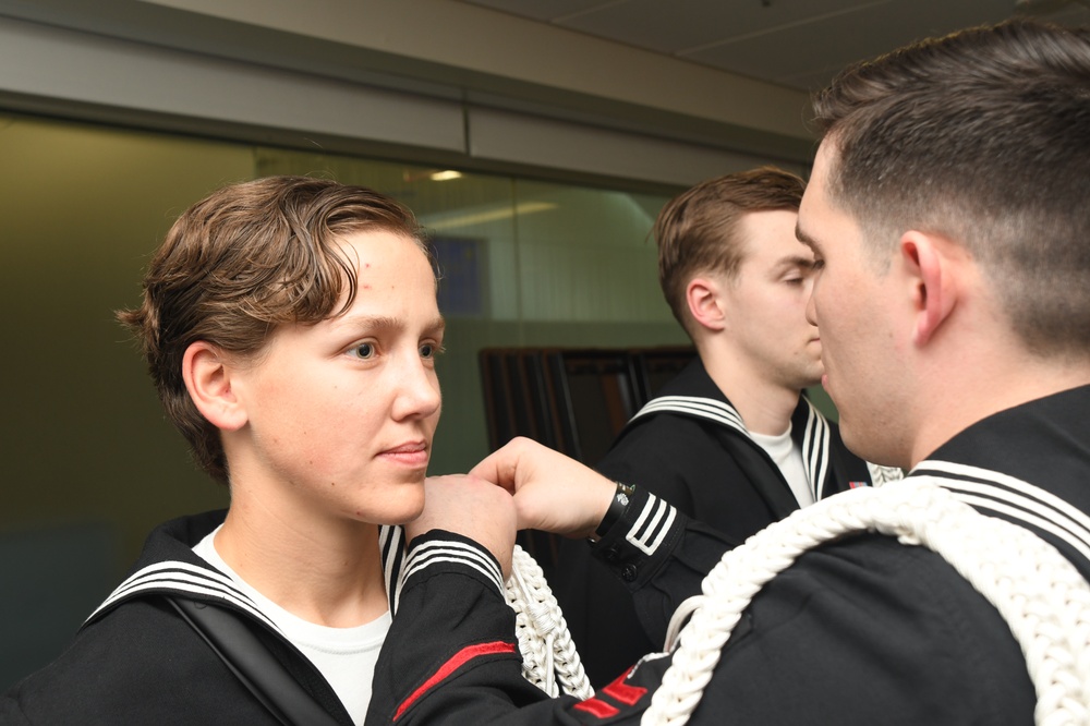 Naval Medical Center Camp Lejeune Honor Guard Rope Ceremony