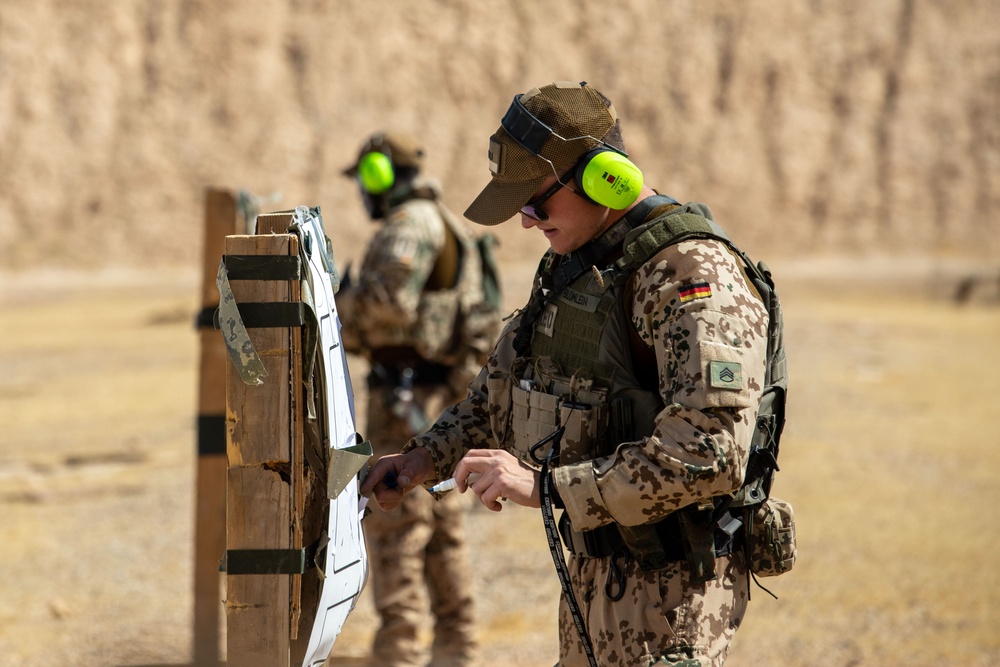 Al Asad Air Base German Schützenschnur Qualification