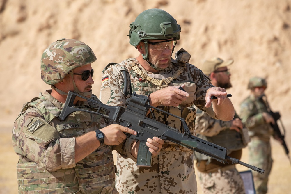 Al Asad Air Base German Schützenschnur Qualification