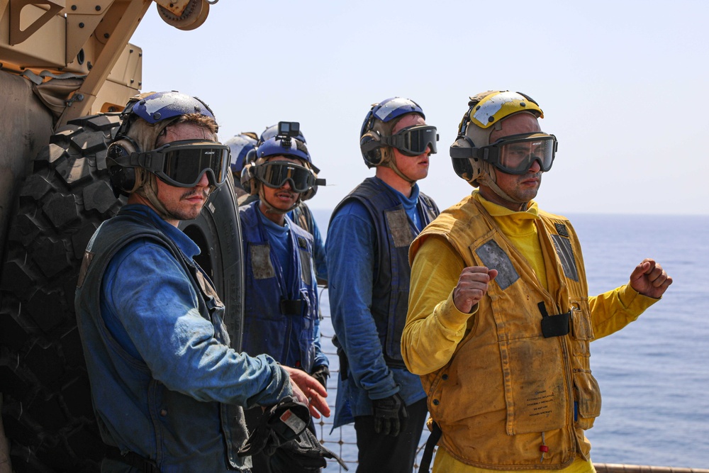 USS Carter Hall (LSD 50) Conducts Flight Operations, Sept. 26, 2023