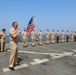 USS Carter Hall (LSD 50) Conducts Chief Pinning Ceremony, Sept. 29, 2023