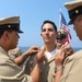 USS Carter Hall (LSD 50) Conducts Chief Pinning Ceremony, Sept. 29, 2023