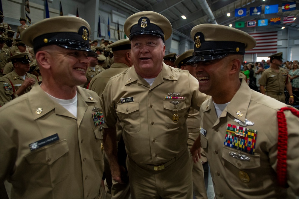 Recruit Training Command Chief Pinning