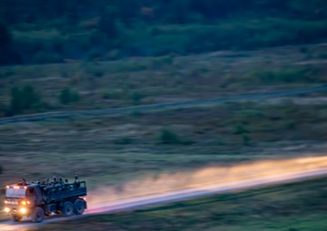 Soldiers Return From Range 23 Near Fort Drum