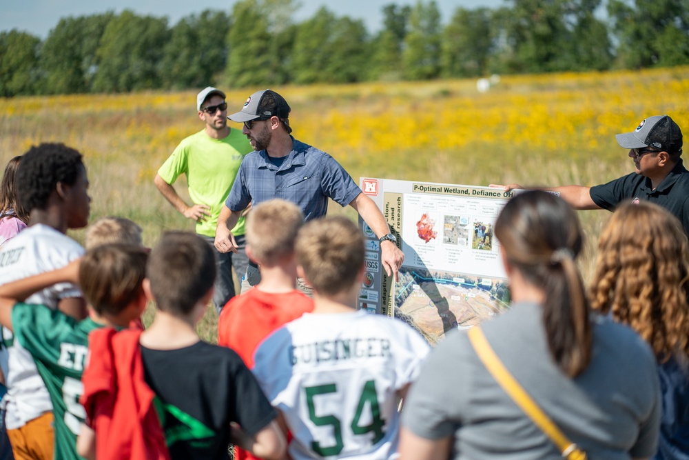 Phosphorus Optimal Wetland Demonstration 6th Grade Tour