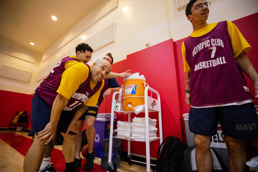 Olympic Club Hosts Basketball Tournament for San Francisco Fleet Week