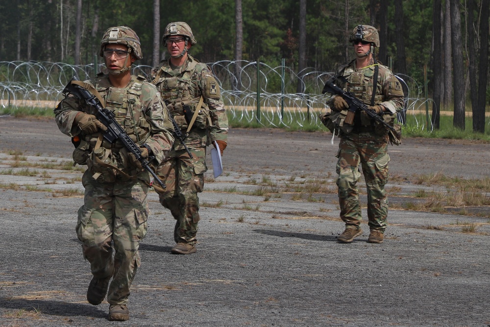 U.S. Army Best Squad Competition Day 8 Static Shoot