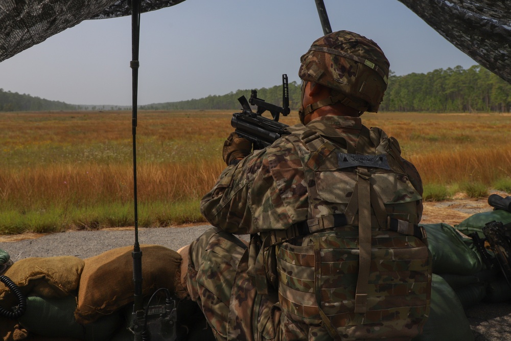 U.S. Army Best Squad Competition Day 8 Static Shoot