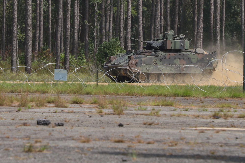 U.S. Army Best Squad Competition Day 8 Static Shoot